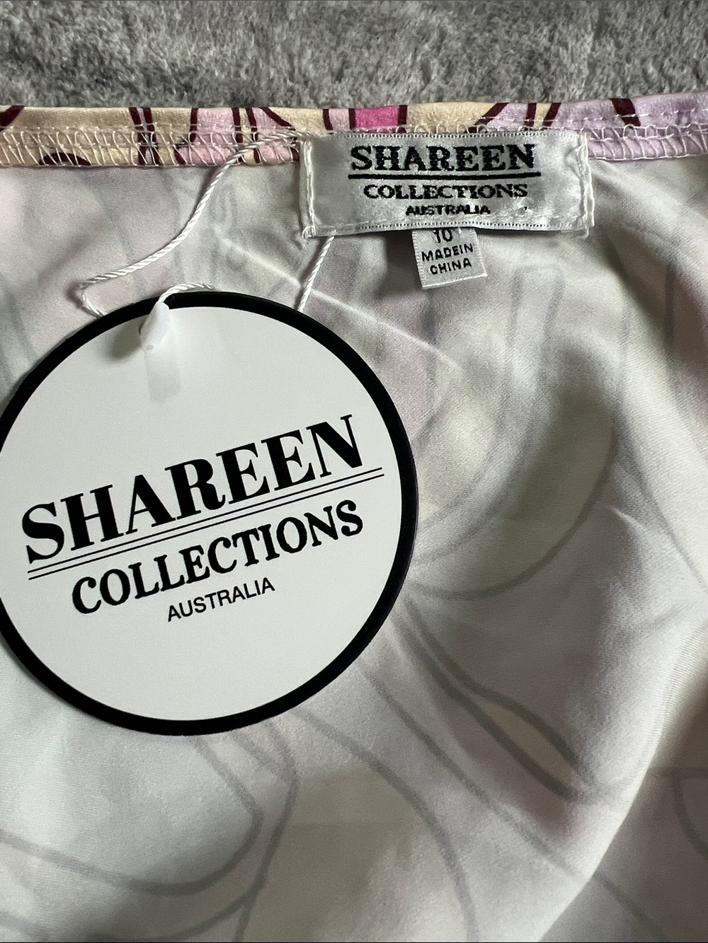 Shareen Collections Retro Psychedelic
Swirl Cutout Mini Dress - Picture 8 of 12
